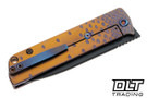 Medford Antik Tanto - DLC S35VN - Ano Fade Cobblestone Sculpting - Flamed Hardware & Clip #1