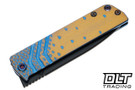 Medford Antik Tanto - DLC S35VN - Ano Fade Cobblestone Sculpting - Flamed Hardware & Clip #2