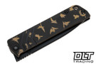 Medford Antik Tanto - DLC S35VN - Black & Bronze Birds of Paradise Sculpting - Black Hardware - Black BOP Clip #2