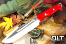 Bark River Tope Recon 3V Cherry Red G-10