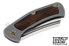 Nicholas Nichols Dreadnought MagnaCut - Burnt Bourbon Barrel Inlay - Bronze Accents #2