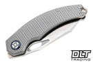 Kunwu Padre Diamond Textured Grey Titanium - Satin Vanax Blade Kunwu Padre Diamond Textured Grey Titanium - Satin Vanax Blade