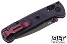 Benchmade 533GY-09 Mini Bugout - Dark Purple Grivory - Tungsten S30V Blade