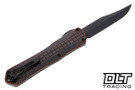 Heretic Manticore X Bowie OTF - DLC MagnaCut Blade - Grenade Grip - Breakthrough Orange Aluminum