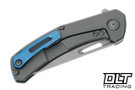 Tactile Knife Company Archer MagnaCut - X-Tone Titanium - Blue Accents