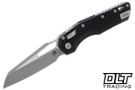 Microtech 210-10APFL MSI S/E - Black Fluted Handle - Apocalyptic Blade