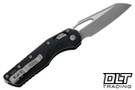 Microtech 210-10APFL MSI S/E - Black Fluted Handle - Apocalyptic Blade