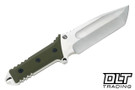 PMP Midgards Messer Collab - Large Big Boss Fixed Blade - OD Green G-10