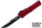 Microtech 1143-1RD Combat Troodon Gen III S/E - Red Handle - Black Blade