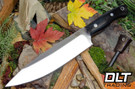 Bark River Aurora III 3V Black G-10 - Red Liners