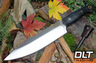 Bark River Aurora III 3V Black Canvas Micarta - Red Liners - Mosaic Pins