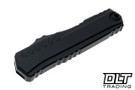 Microtech 1242-1T Cypher II D/E - Black Handle - Black Blade