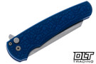Pro-Tech Malibu Reverse Tanto - Blue Nexus Handle - Stonewashed MagnaCut Blade