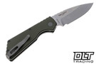 Pro-Tech Strider PT+ - Green Handle - Stonewashed MagnaCut Blade