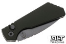 Pro-Tech Strider PT+ - Green Handle - Stonewashed MagnaCut Blade