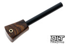 Firesteel Desert Ironwood Burl - Black Liners - Brass Tube
