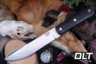 Bark River Mountain Man 5" 3V Black Canvas Micarta - Matte
