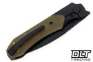 Griffin X-Series Bolster Lock - Ultem - Black DLC Blade