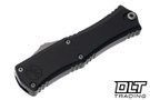 Microtech 1702M-12AP Mini Hera D/E - Black Handle - Apocalyptic Blade