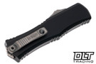 Microtech 1702M-12AP Mini Hera D/E - Black Handle - Apocalyptic Blade