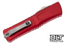 Microtech 1217-10RDS Combat Troodon Gen III Interceptor - Red Handle - Stonewashed Blade