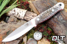 Bark River Bushcrafter LT 3V White Pinecone - Red Liners