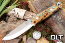 Bark River Bushcrafter LT 3V Red Cholla Cactus with Turquoise