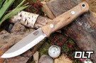 Bark River Bushcrafter LT 3V Mesquite Burl - Red Liners #1