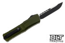 Microtech 1143-1OD Combat Troodon Gen III S/E - OD Green Handle - Black Blade