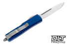 Microtech 231-4NA UTX-85 S/E - Navy Blue Handle - Satin Blade