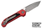 Microtech 1136-12APRD LUDT Gen III T/E - Red Handle - Apocalyptic Blade Microtech 1136-12APRD LUDT Gen III T/E - Red Handle - Apocalyptic Blade
