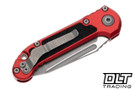 Microtech 1136-12APRD LUDT Gen III T/E - Red Handle - Apocalyptic Blade Microtech 1136-12APRD LUDT Gen III T/E - Red Handle - Apocalyptic Blade