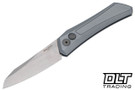 Pro-Tech Oligarch - Grey Handle - Stonewashed MagnaCut Blade