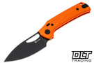 Reate PL-XE - Orange G-10 - Black PVD Blade