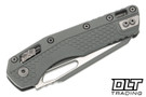 Microtech 210T-1PMCBG MSI S/E - Bull Shark Grey Injection Molded Handle - Bull Shark Grey Cerakote Blade