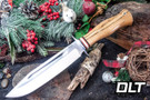 Bark River Teddy II - Moran Handle - Natural Spalted Maple #1