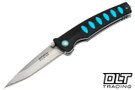 Mcusta MC-41C Katana VG-10 Core San Mai - Black & Blue Aluminum