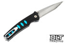 Mcusta MC-41C Katana VG-10 Core San Mai - Black & Blue Aluminum
