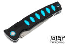 Mcusta MC-41C Katana VG-10 Core San Mai - Black & Blue Aluminum