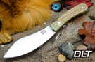 Bark River Nessmuk Cru-Wear Tan Maple Burl - Yellow Liners
