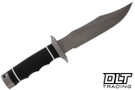 SOG Tech Bowie - Stonewash AUS-8 Blade - Kraton Handle