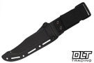 SOG Tech Bowie - Stonewash AUS-8 Blade - Kraton Handle