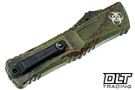 Microtech 1142-1OBDS Combat Troodon Gen III D/E - Outbreak Handle - Outbreak Blade - Signature Series
