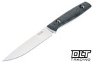 TRC This Is Freedom - Black Canvas Micarta - Satin M390 Blade - Black Kydex
