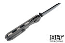 Piratech Kraki - Black Blasted Titanium - Hand Satin DLC S90V Blade