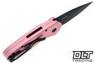 Pro-Tech Sprint - Pink Handle - Black Blade