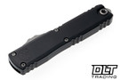 Microtech 1123-11AP Ultratech ZBP T/E - Black Handle - Apocalyptic Blade