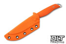 Boker USA Backcountry - Drop Point Satin MagnaCut Blade - Orange G-10