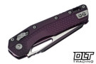 Microtech 210T-1PMFSR MSI S/E - Faded Sangria Injection Molded Handle - Faded Sangria Cerakote Blade