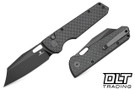 Bestechman Knives Guardian B-Lock - D2 Black PVD Blade - Black G-10 with Carbon Fiber Pattern